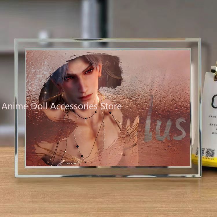 Picture Frame - 「ラブ・アンド・ディープスペース」の「ザビエル・シラス・ラファエル」のクリスタルガラス製フォトフレーム。部屋や机の装飾品として、またコスプレやアニメのファンへの素敵な贈り物としても最適。