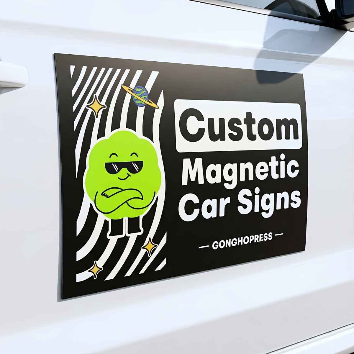 Wall Sticker - カスタマイズ可能な磁気カーステッカー—車両広告や装飾に最適；独自のカスタムデザインに対応します。