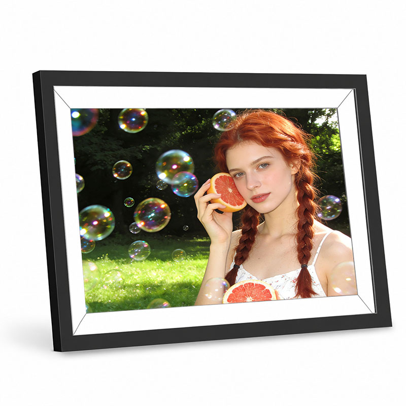 Picture Frame - 7インチデジタルフォトフレーム、無料アプリ共有、高解像度スマート電子フォトフレーム、卸売価格
