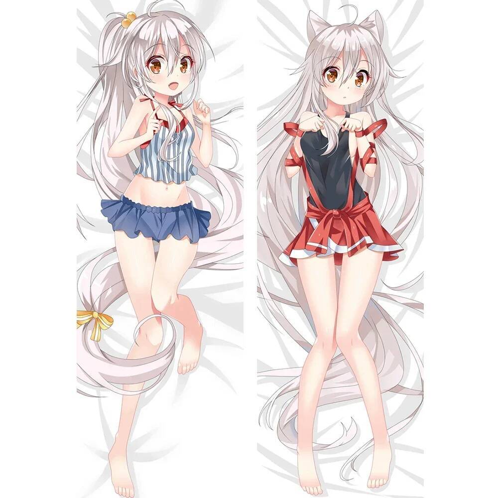 Throw Pillow - アニメ抱き枕 Urara Meirochou Chiya Hing ボディスロークッション枕カバー