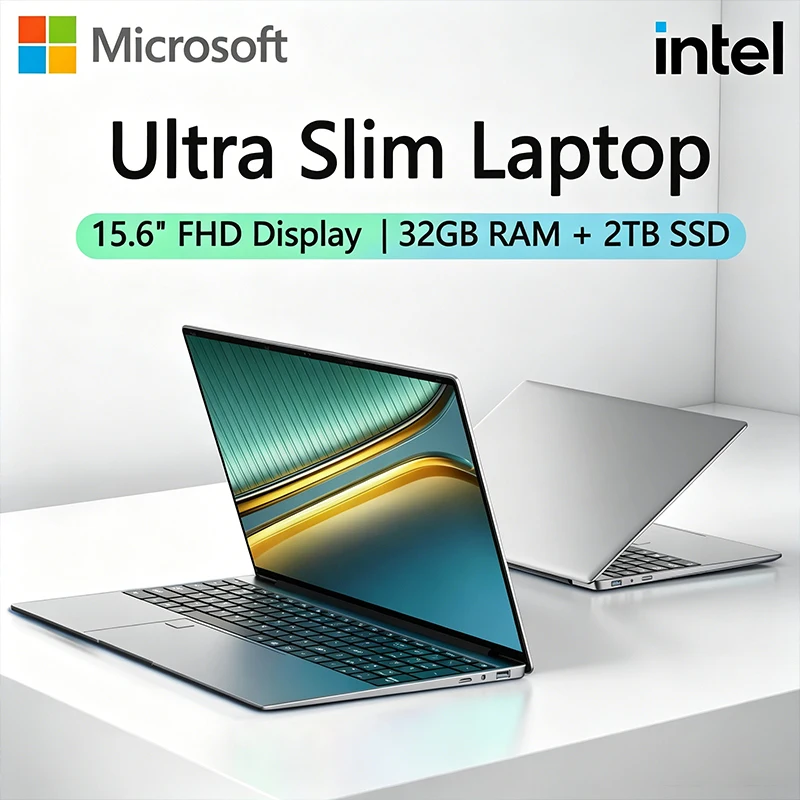 新しい 15.6 インチ超薄型ノートパソコン インテル Co - Wall Sticker のレビューと価格