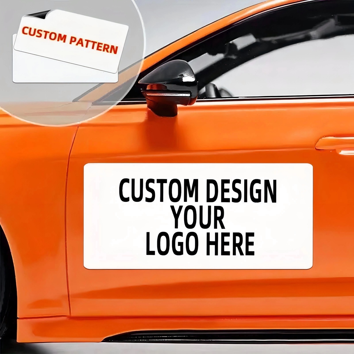 カスタマイズ可能な磁気カーステッカー—車両広告や装飾に最適； - Wall Sticker のレビューと価格