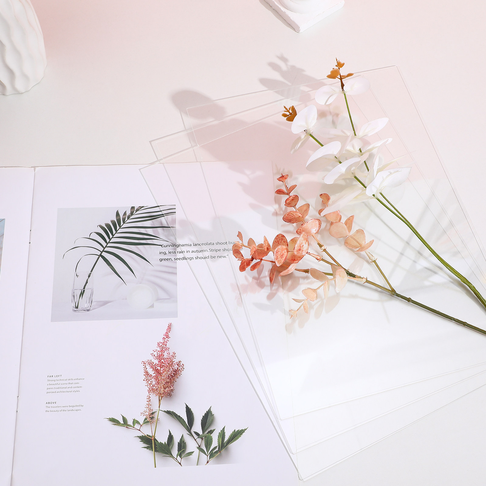 透明プラスチックシート10枚セット（A4サイズ）。写真立て、 - Picture Frame のレビューと価格
