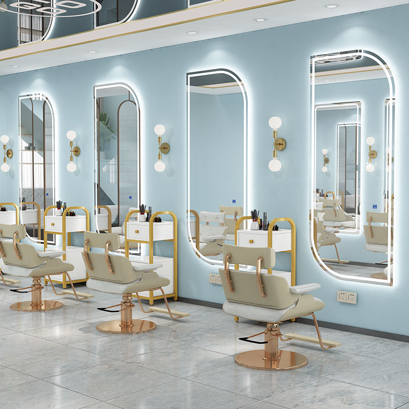 70x170の装飾用理髪店・美容院用ミラー（LEDライト付き - Decorative Mirror のレビューと価格